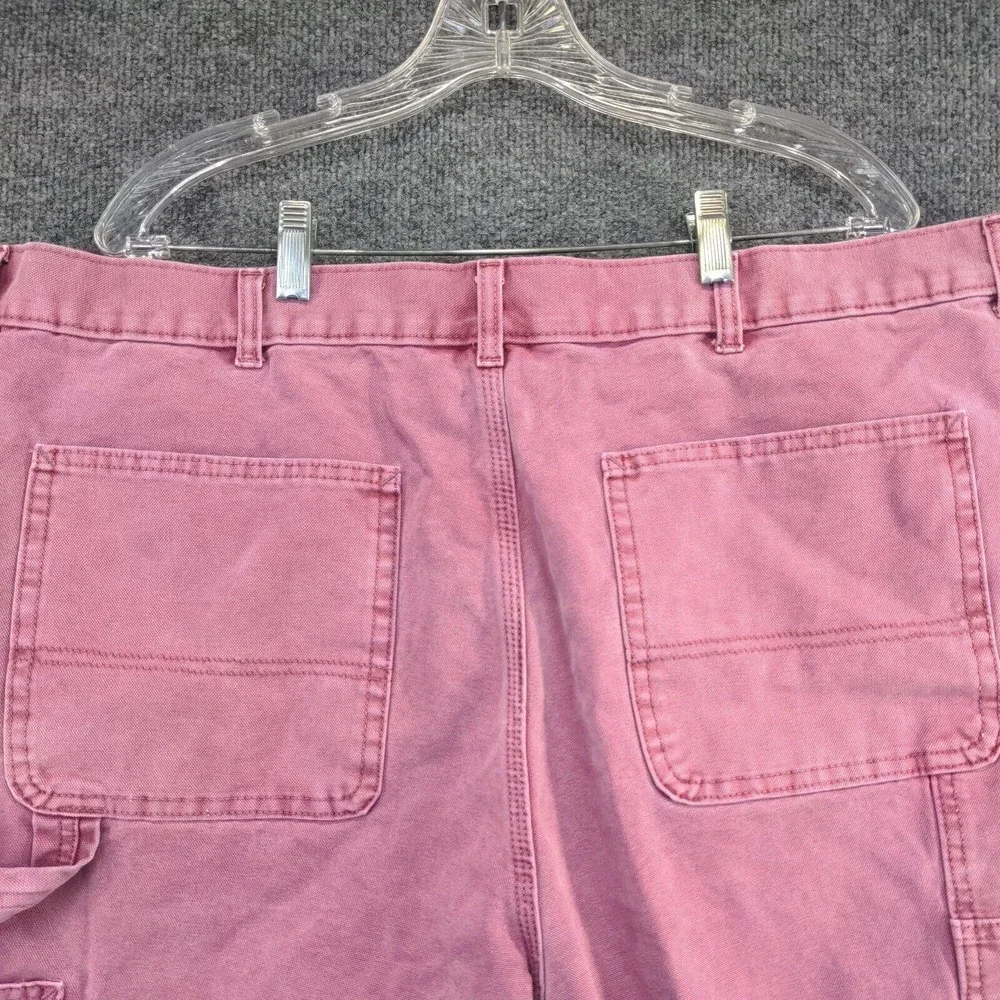 No Boundaries Men's Chino Shorts Pink Size 40 100% Cotton Slash Pockets